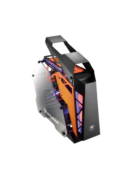 COUGAR Gaming Conquer Midi Tower Negro, Naranja