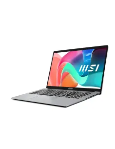 MSI Modern 15 F1MG-256XES Intel Core 5 120U Portátil 39,6 cm (15.6") Full HD 16 GB DDR4-SDRAM 512 GB SSD Wi-Fi 6E (802.11ax) 2