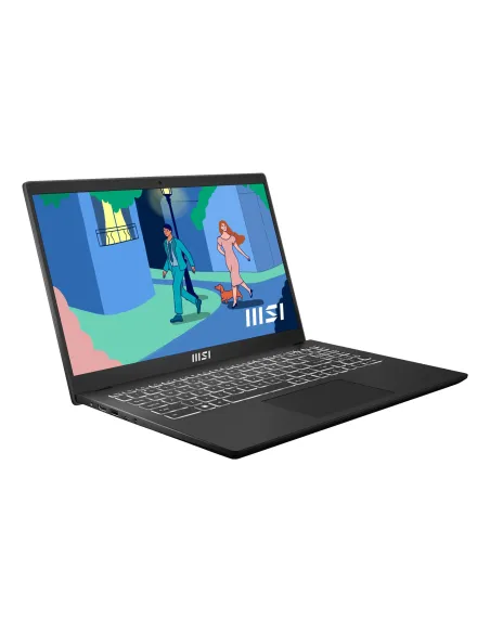 MSI Modern 15 B7M-440XES AMD Ryzen™ 7 7730U Portátil 39,6 cm (15.6") Full HD 16 GB DDR4-SDRAM 512 GB SSD Wi-Fi 6E (802.11ax)