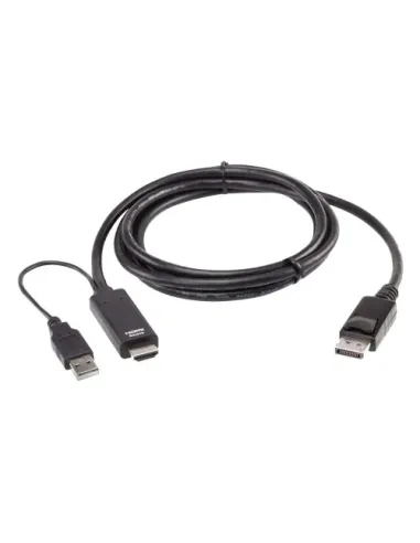 ATEN Cable HDMI a DisplayPort True 4K de 1,8 m