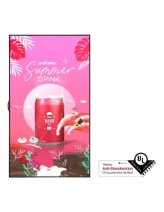 LG 55XS4P pantalla de señalización Pantalla plana para señalización digital 139,7 cm (55") LED 4000 cd   m² Full HD Negro WebOS