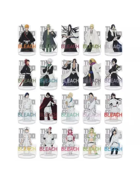 Surtido figuras acrílicas ichibansho bleach thousand year blood war 21 unidades