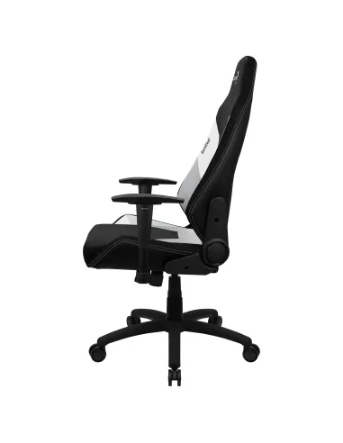 Aerocool ADMIRALBW Silla Gaming Profesional, Cojines Acolchados, Tecnología Air, Negro Blanco