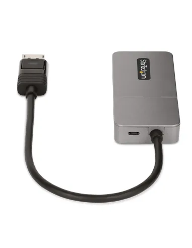 StarTech.com Hub MST de 3 Puertos - Multiplicador Divisor DisplayPort a 3 Puertos HDMI 4K60Hz - Adaptador Gráfico DP 1.4