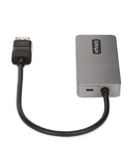 StarTech.com Hub MST de 3 Puertos - Multiplicador Divisor DisplayPort a 3 Puertos HDMI 4K60Hz - Adaptador Gráfico DP 1.4