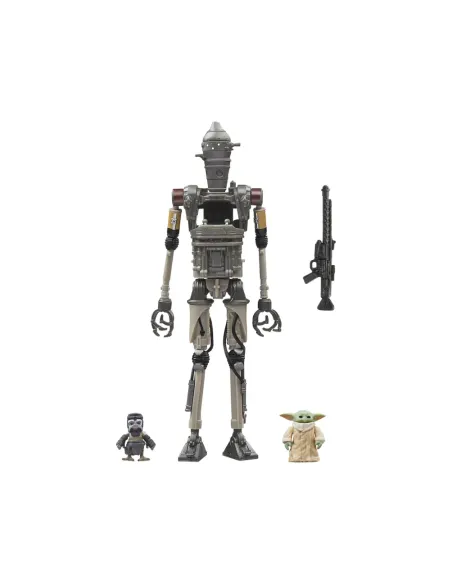 Star Wars The Vintage Collection IG-12, Grogu & Anzellan