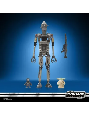 Star Wars The Vintage Collection IG-12, Grogu & Anzellan