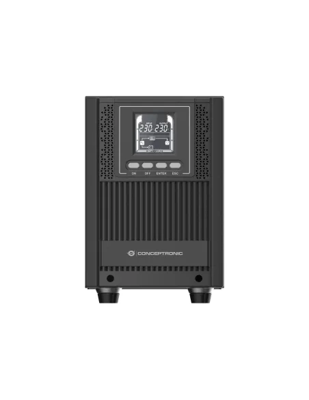 Conceptronic ZEUS52E2K sistema de alimentación ininterrumpida (UPS) Doble conversión (en línea) 2 kVA 1800 W 6 salidas AC