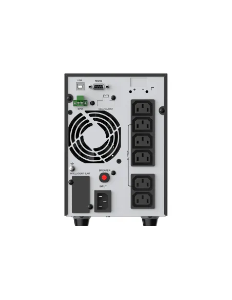 Conceptronic ZEUS52E2K sistema de alimentación ininterrumpida (UPS) Doble conversión (en línea) 2 kVA 1800 W 6 salidas AC