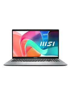 MSI Modern 15 F1MG-256XES Intel Core 5 120U Portátil 39,6 cm (15.6") Full HD 16 GB DDR4-SDRAM 512 GB SSD Wi-Fi 6E (802.11ax)