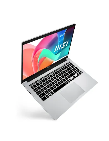 MSI Modern 15 F1MG-256XES Intel Core 5 120U Portátil 39,6 cm (15.6") Full HD 16 GB DDR4-SDRAM 512 GB SSD Wi-Fi 6E (802.11ax)