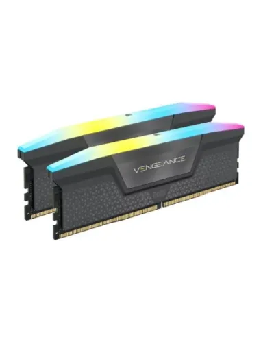 MEMORIA CORSAIR DDR5 64GB 2X32GB PC5600 VENGEANCE RGB CMH64GX5M2B5600Z40K