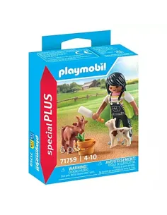 Playmobil -  mujer con cabras