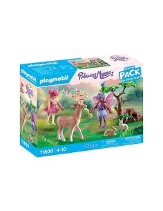 Playmobil -  starter pack hadas con animales del bosque