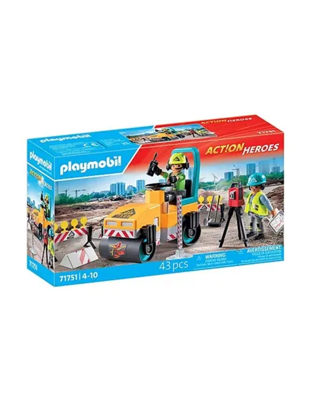 Playmobil -  construcción de carreteras