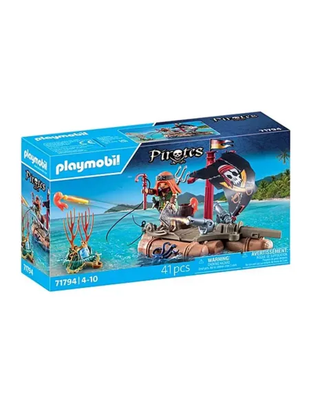 Playmobil -  bote pirata con tesoro