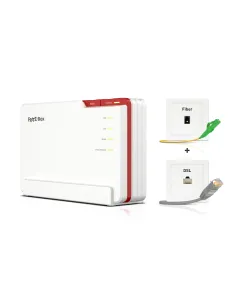 FRITZ!Box 5690 Pro International router inalámbrico 2.5 Gigabit Ethernet Tribanda (2.4 GHz   5 GHz   6 GHz) Blanco