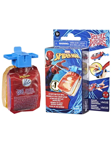Marvel Spider-Man Webs Ultimate Web Fluid Refill Recarga