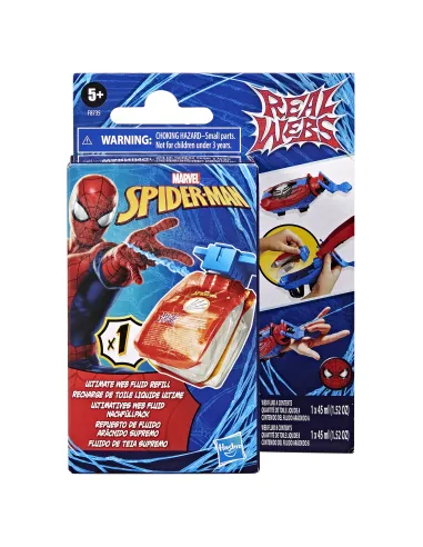 Marvel Spider-Man Webs Ultimate Web Fluid Refill Recarga