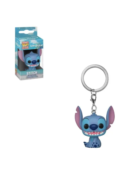 Funko pop keychain llavero disney lilo & stitch stitch sentado 55619