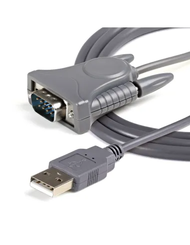 StarTech.com Cable Adaptador de 0,9m USB a Serie Serial DB9 DB25 RS232