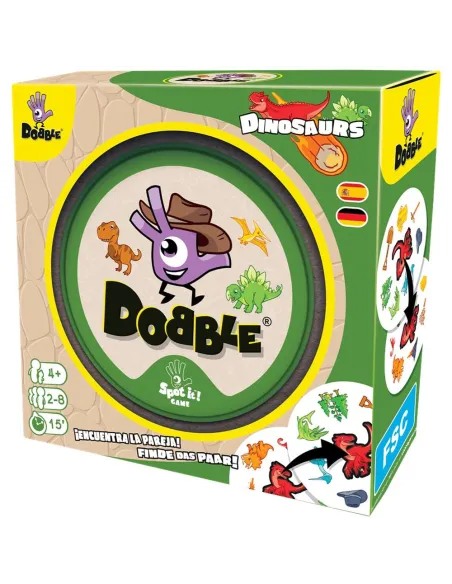 Juego de mesa dobble dinosaurios