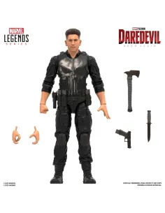 Figura hasbro marvel legends series daredevil born again punisher