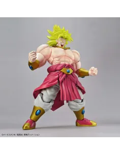 Super saiyan broly model kit fig 20 cm dragon ball z figure - rise standard exclusive