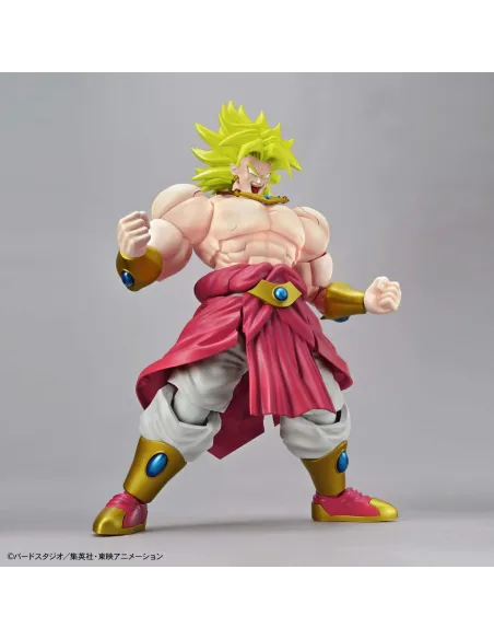 Super saiyan broly model kit fig 20 cm dragon ball z figure - rise standard exclusive