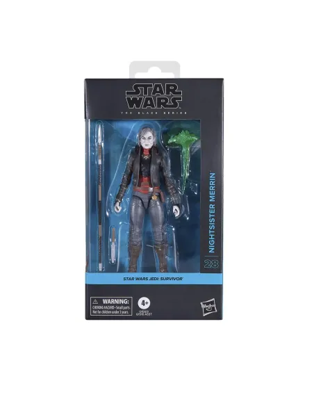 Figura hasbro star wars the black series jedi survivor nightsister merrin
