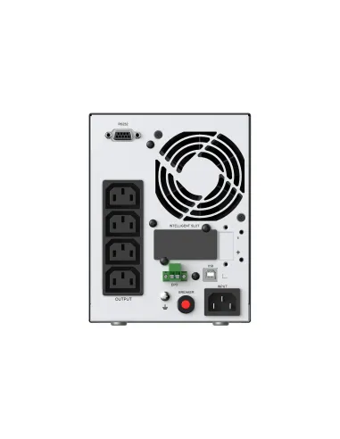Conceptronic ZEUS52E1K sistema de alimentación ininterrumpida (UPS) Doble conversión (en línea) 1 kVA 900 W 4 salidas AC