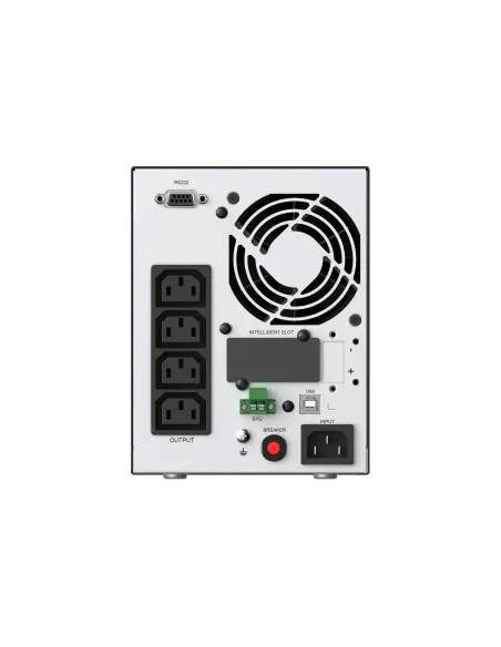 Conceptronic ZEUS52E1K sistema de alimentación ininterrumpida (UPS) Doble conversión (en línea) 1 kVA 900 W 4 salidas AC