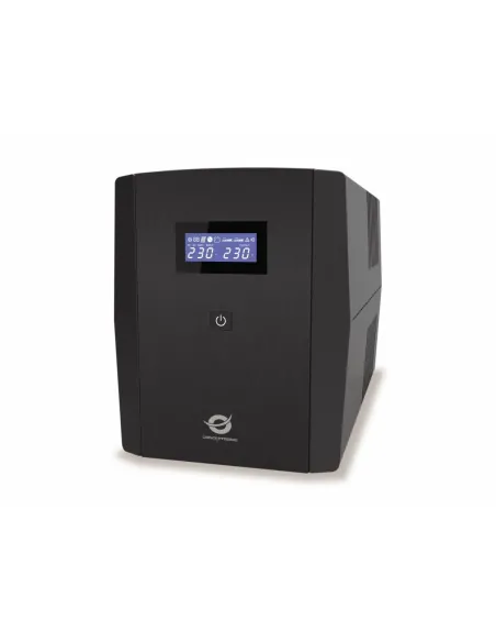 Conceptronic ZEUS08E sistema de alimentación ininterrumpida (UPS) Línea interactiva 1,5 kVA 900 W 6 salidas AC