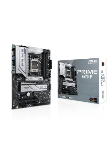 ASUS PRIME X670-P AMD X670 Socket AM5 ATX