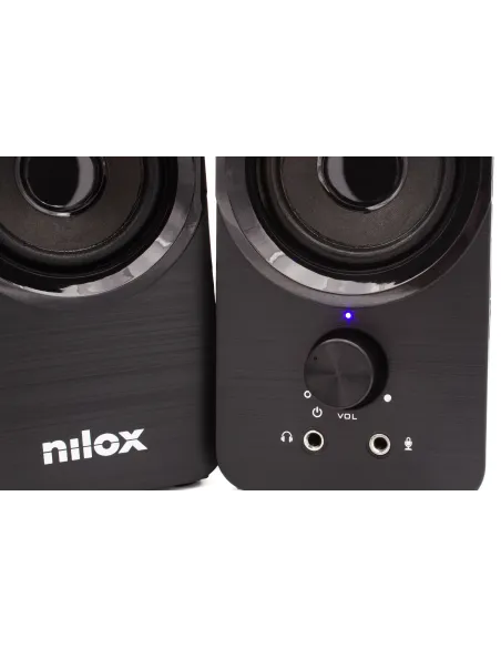Nilox Altavoces de 6W con conexión USB