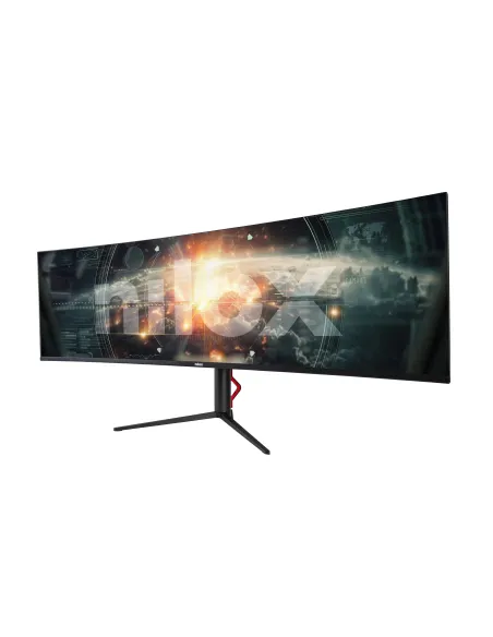 Nilox NXM49CRVDC pantalla para PC 124,5 cm (49") 5120 x 1440 Pixeles Dual QHD LED Negro Nilox NXM49CRVDC pantalla para PC 124,5 cm (49") 5120 x 1440 Pixeles Dual QHD LED Negro