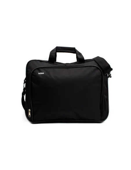 Nilox NOTEBAG 15.6P ESSENTIAL 39,6 cm (15.6") Maletín Negro