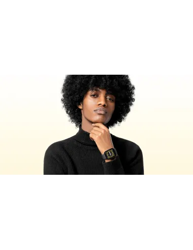 Amazfit Bip 5 4,85 cm (1.91") LCD 38 mm Digital 320 x 380 Pixeles Pantalla táctil Negro GPS (satélite)