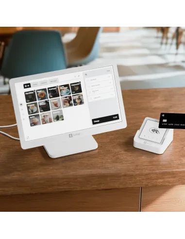 SumUp POS Lite & Solo 33 cm (13") 1920 x 1080 Pixeles Pantalla táctil Blanco