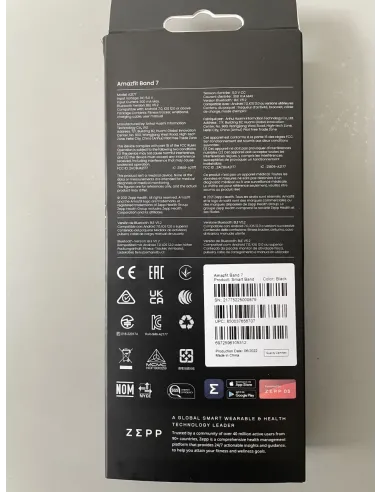 Amazfit Band 7 AMOLED Pulsera de actividad 3,73 cm (1.47") Blanco