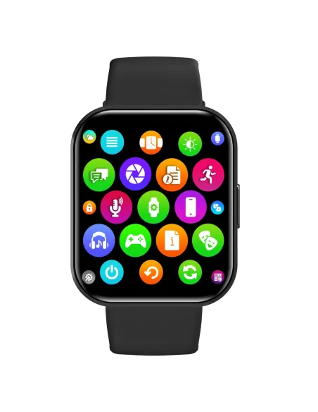 Celly TRAINERWATCH2BK Relojes inteligentes y deportivos 4,6 cm (1.81") Digital 320 x 320 Pixeles Pantalla táctil Negro GPS