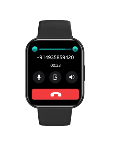 Celly TRAINERWATCH2BK Relojes inteligentes y deportivos 4,6 cm (1.81") Digital 320 x 320 Pixeles Pantalla táctil Negro GPS