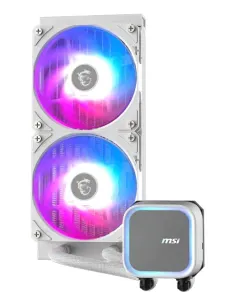 MSI MAG Coreliquid A13 240 WHITE Placa base, Procesador Sistema de refrigeración líquida todo en uno 12 cm Blanco 1 pieza(s) 2