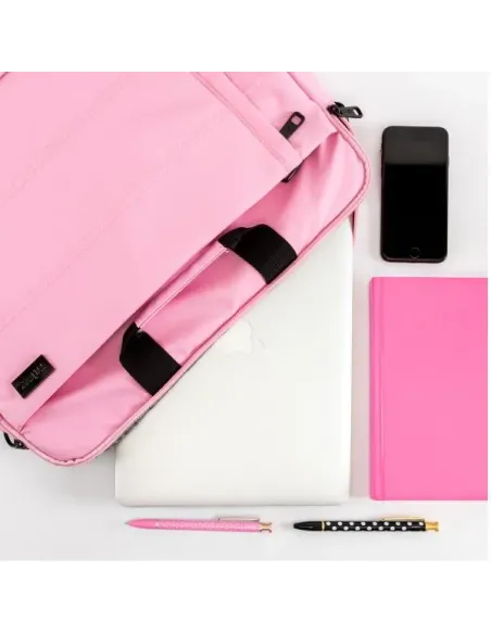 Nilox NXB023 maletines para portátil 39,6 cm (15.6") Maletín Rosa