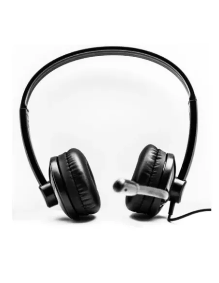 Nilox Auriculares estéreo USB 2.0 con micrófono