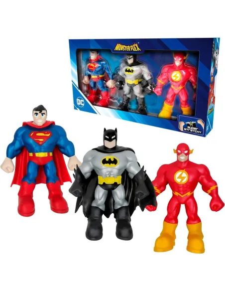 Monsterflex d.c. pack de 3 figuras