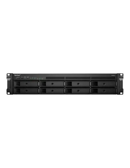 Servidor nas synology rs1221+ 8 bahias 2u rack gigabit ethernet