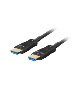 Cable hdmi lanberg v2.1 m - m optico activo 8k 60hz 100m negro