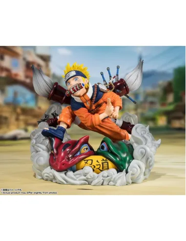 Figura tamashii nations naruto 72 series naruto uzumaki figuarts zero 19.5cm