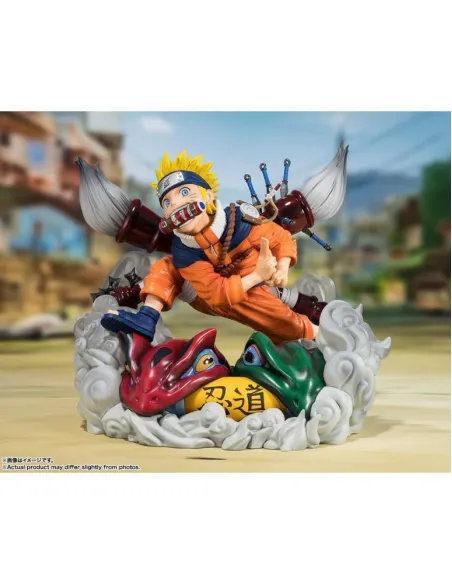 Figura tamashii nations naruto 72 series naruto uzumaki figuarts zero 19.5cm